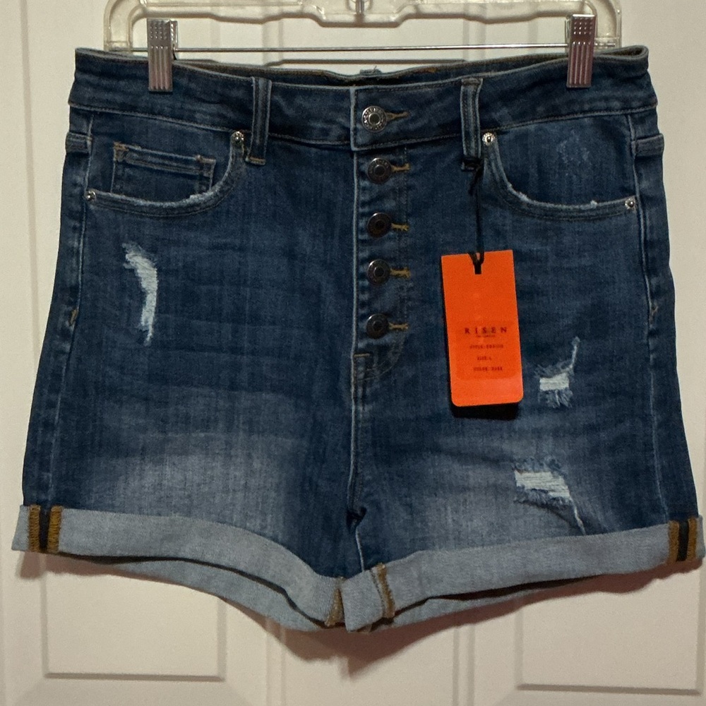 Denim Blue Women's Shorts